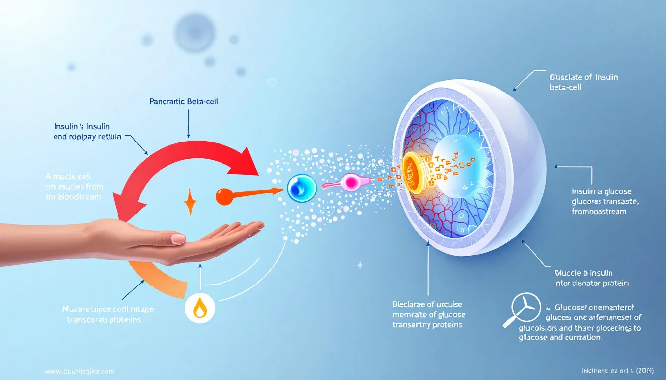 An infographic showing the role of IGFs in Type 2 Diabetes management.
