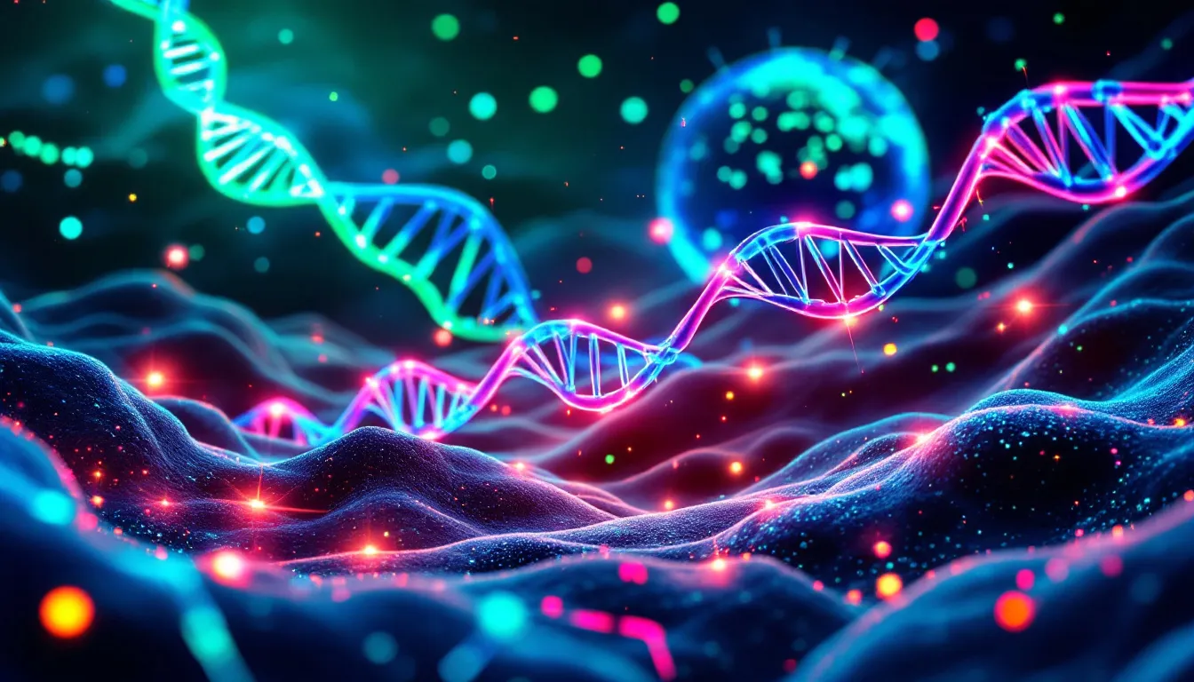 An illustration showing the role of peptides in immune support.