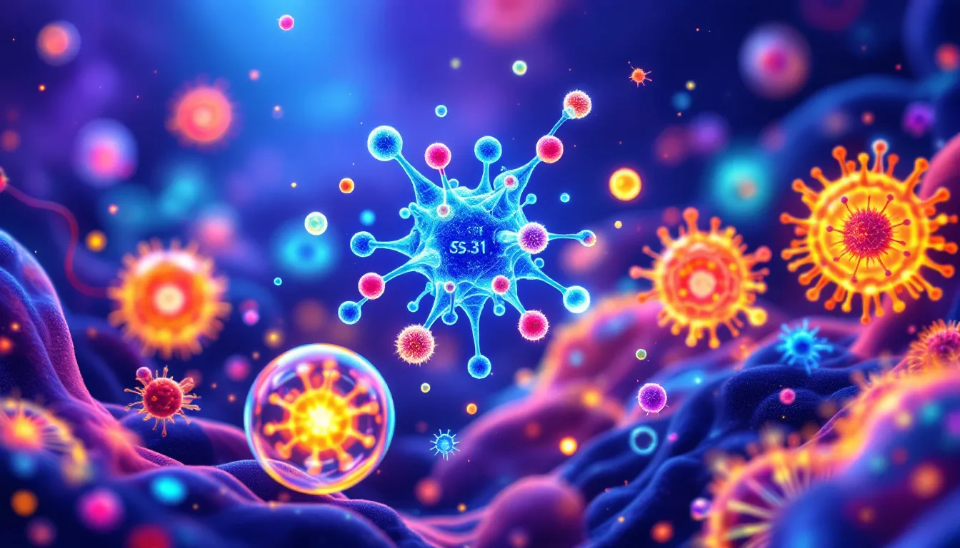 An illustration depicting the concept of SS-31 peptide benefits.