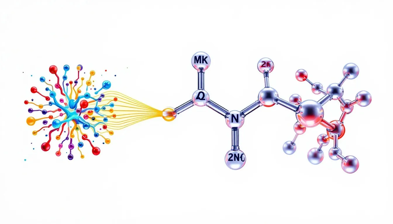 An illustration of MK 2866's structure and its role in physical function.