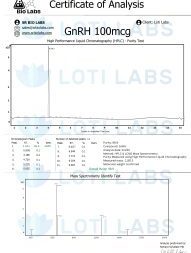 GnRH-Triptorelin 100mcg