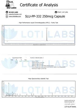 SLU-PP-332 Capsule COA (06/2025)