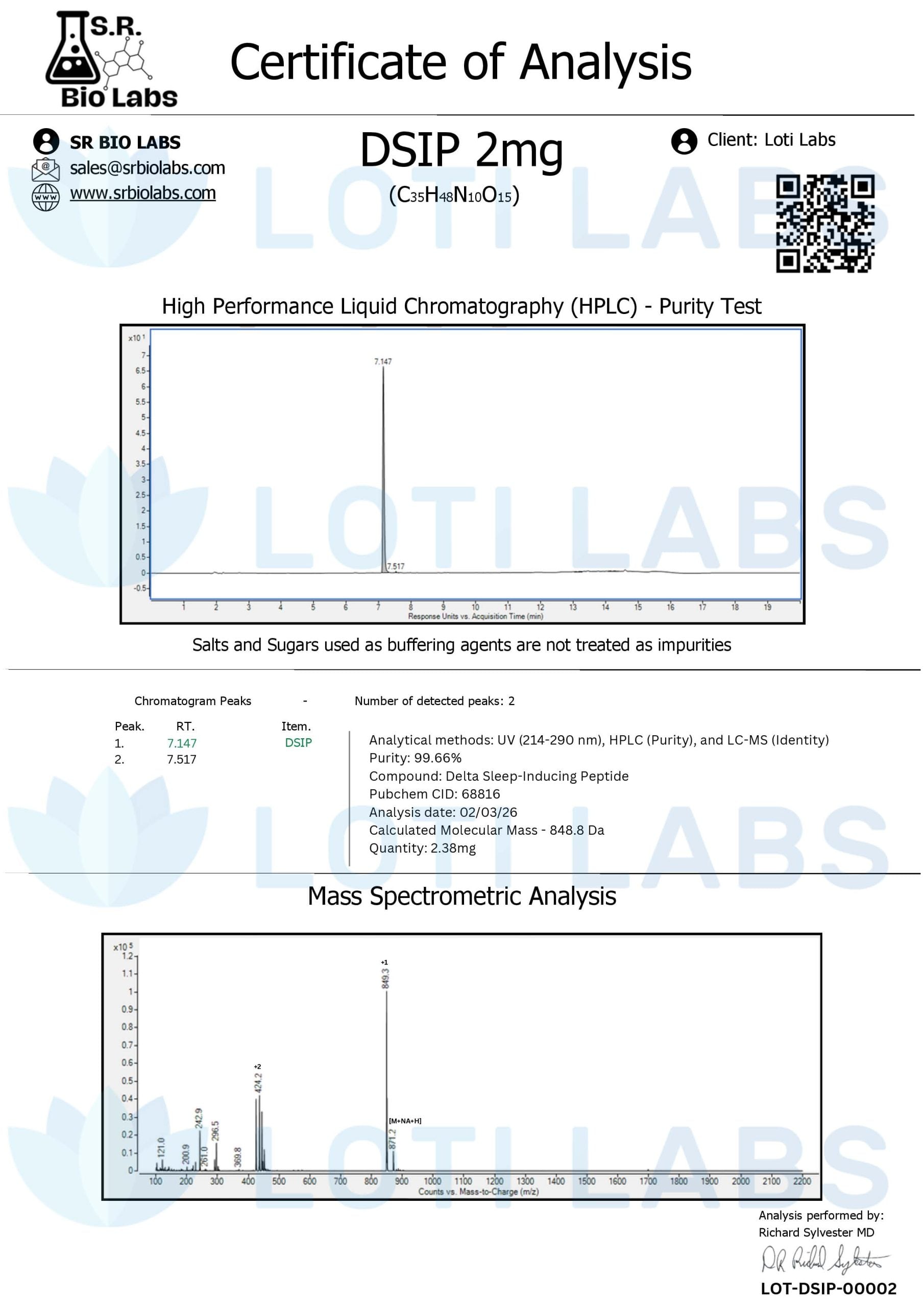 dsip protocol Buy DSIP 2mg
