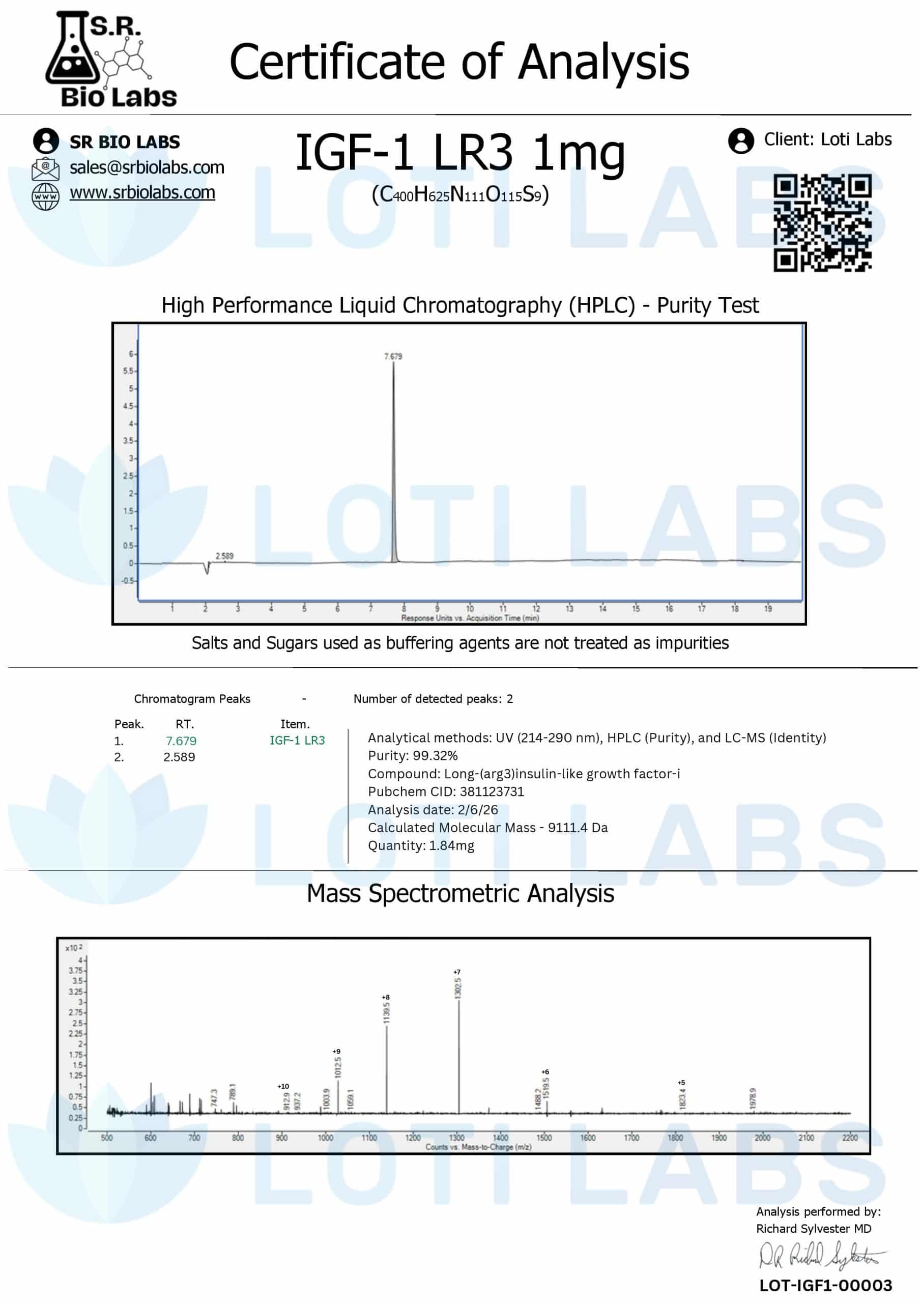igf-1 lr3 buy online LONG® R³ IGF-I