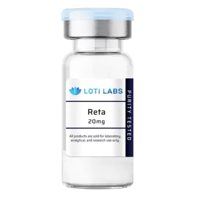 Loti Labs R3TX 20mg lyophilized vial, purity tested, for laboratory and research use only