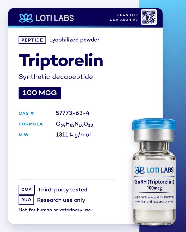 GnRH (Triptorelin) 100mcg by Loti Labs, research use only