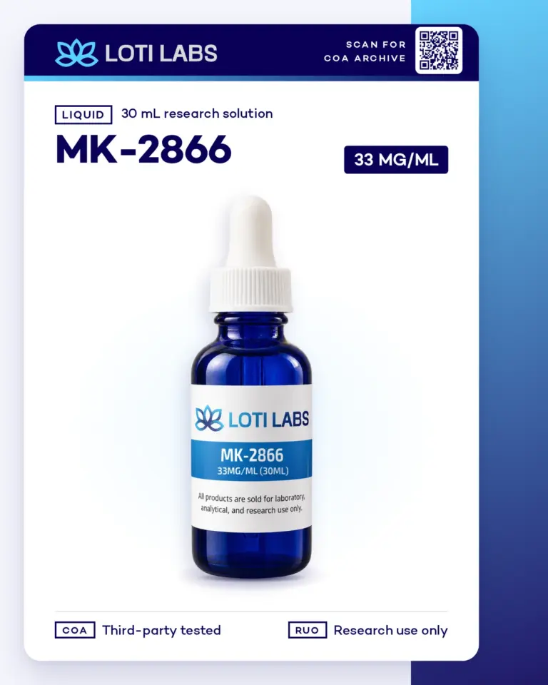 MK-2866 33mg/ml (30ml) product photo, Loti Labs, research use only